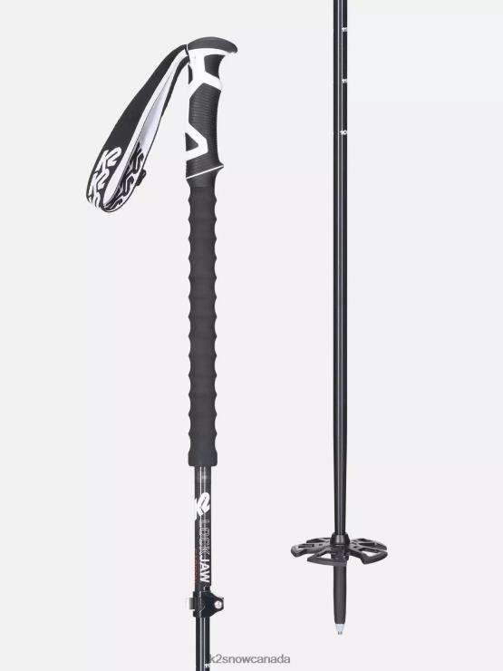 Unisex K2 LOCKJAW CARBON SKI POLES 2024 F6PH4214