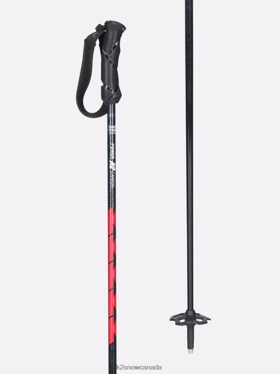 Unisex K2 POWER CARBON SKI POLES 2024 F6PH4207