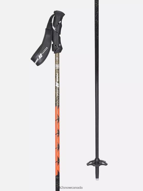 Unisex K2 POWER CARBON SKI POLES 2024 F6PH4207
