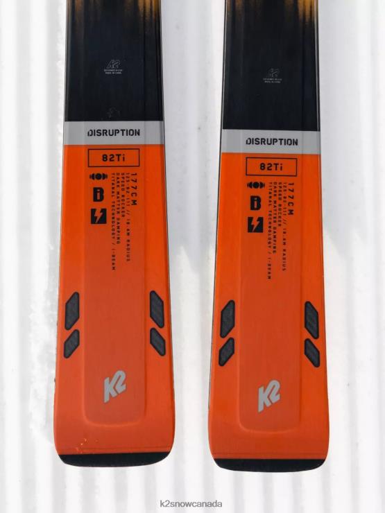 Men K2 DISRUPTION 82TI SKIS 2024 F6PH432