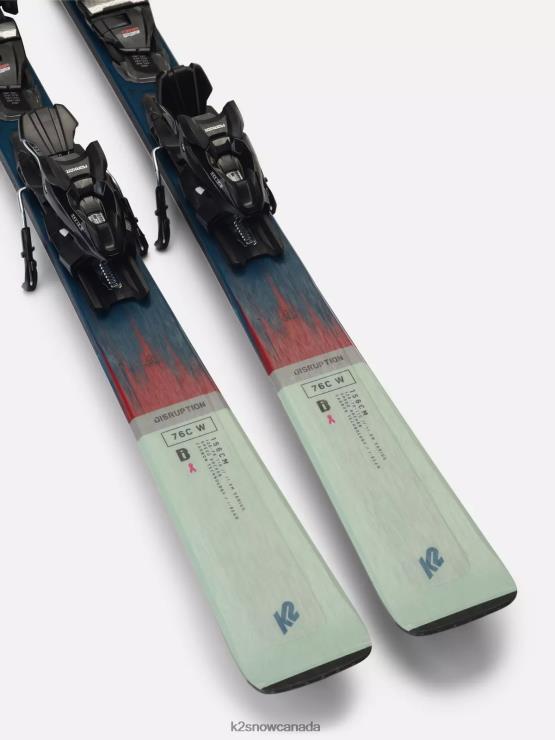Women K2 DISRUPTION 76C SKIS 2024 F6PH431
