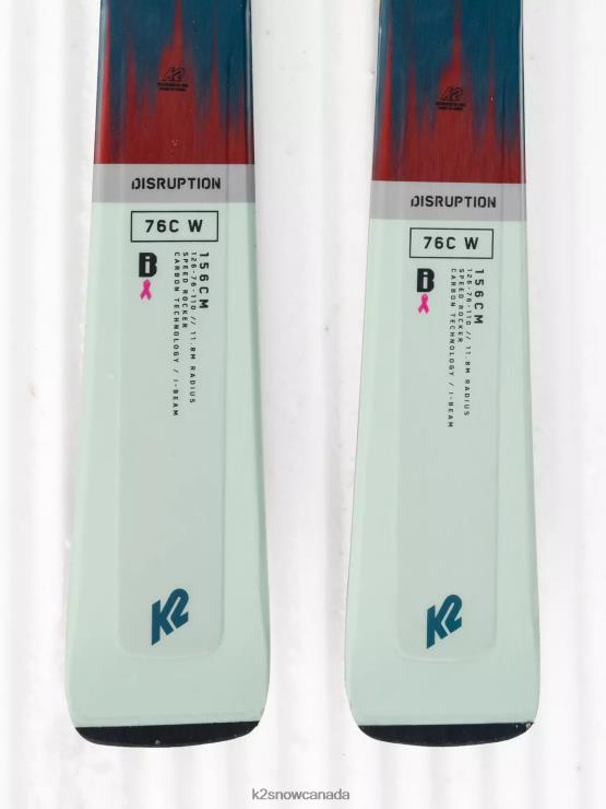 Women K2 DISRUPTION 76C SKIS 2024 F6PH431