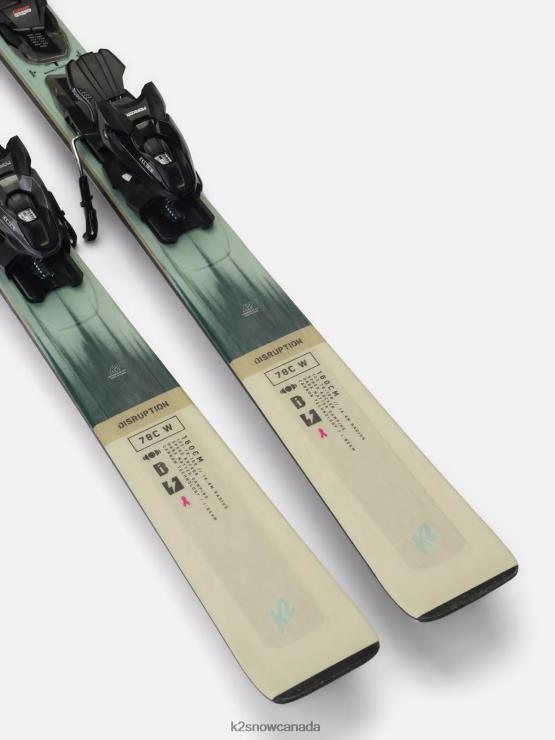 Women K2 DISRUPTION 78C SKIS 2024 F6PH430