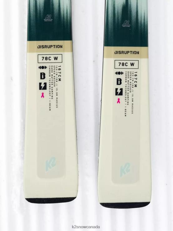 Women K2 DISRUPTION 78C SKIS 2024 F6PH430