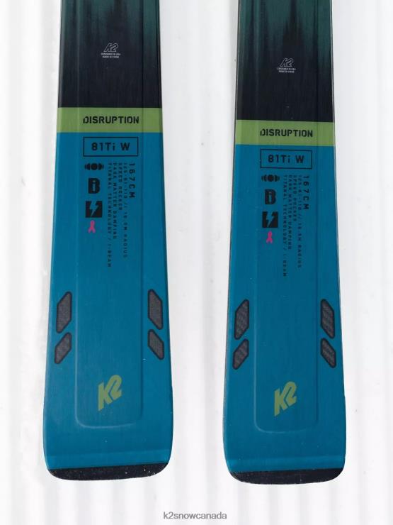 Women K2 DISRUPTION 81TI SKIS 2024 F6PH429