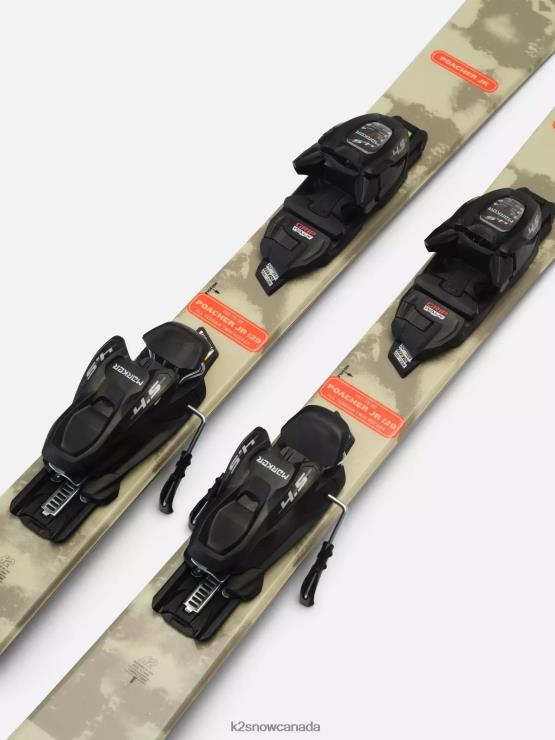 Unisex K2 POACHER JR SKIS 2024 F6PH442