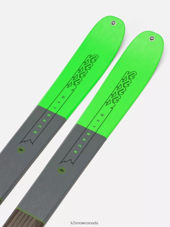 Men K2 WAYBACK 89 SKIS 2024 F6PH446
