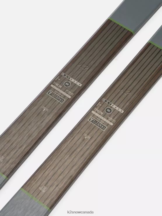 Men K2 WAYBACK 89 SKIS 2024 F6PH446