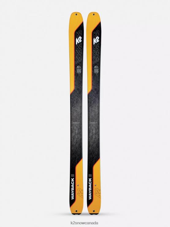 Unisex K2 WAYBACK 106 SKIS 2022 F6PH462