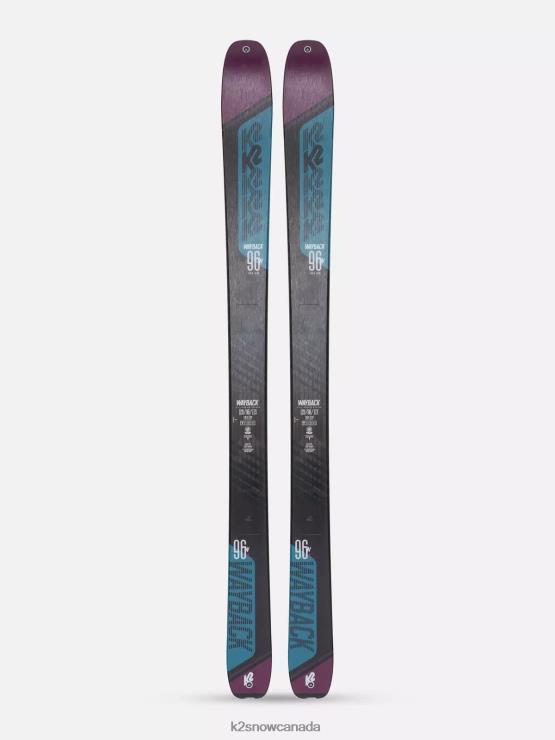 Women K2 WAYBACK 96 SKIS 2023 F6PH459