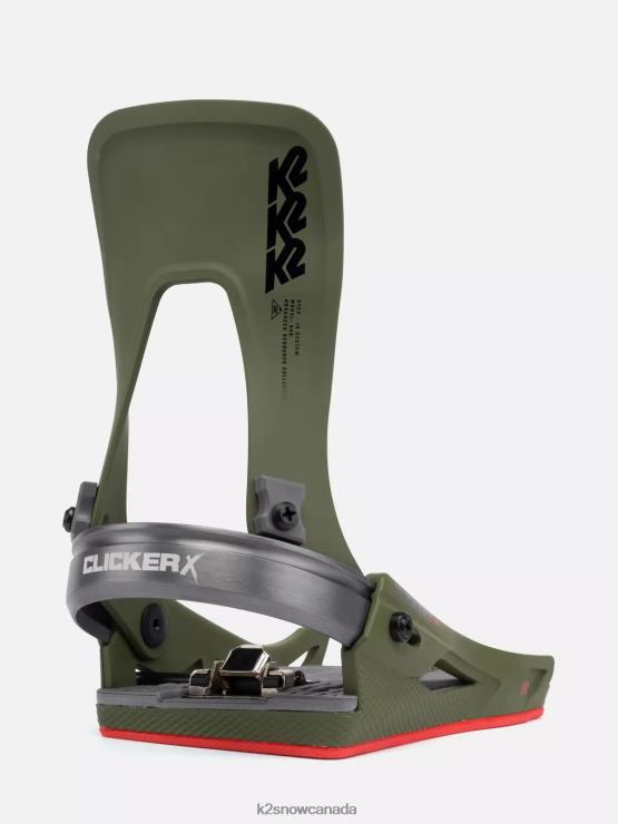 Men K2 CLICKER X HB STEP-IN BINDINGS 2022 F6PH4425