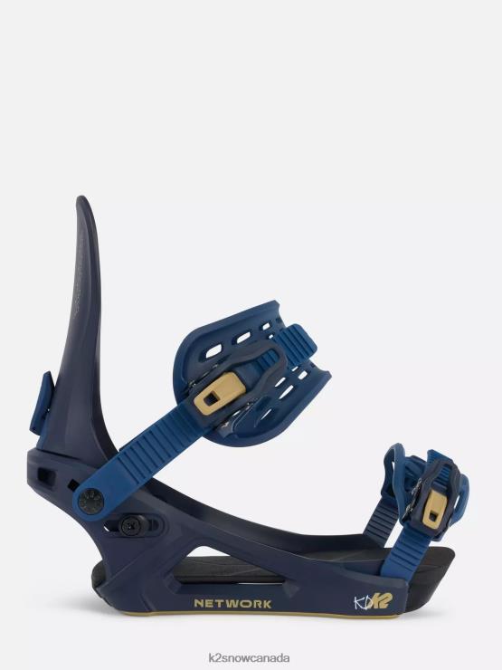 Women K2 NETWORK SNOWBOARD BINDING 2024 F6PH4405